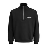 JACK & JONES JORNORREBRO EMB SWEAT HIGH NECK SN Erkek Sweatshirt Black S