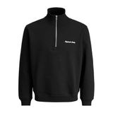 JACK & JONES JORNORREBRO EMB SWEAT HIGH NECK SN Erkek Sweatshirt Black XXL