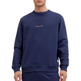Jack & Jones Jornorrebro Emb Sweatshirt, S, 12282893, Ocean Cavern, erkek