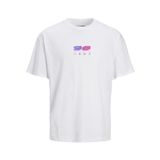 Jack & Jones Jorscope Tee SS Crew Neck TG Parlak Beyaz Erkek T-shirt