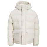 JACK & JONES Jorsence Puffer Kapüşonlu Mont, 2XL, Jorsence Puffer, Bej, Erkek