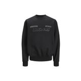 Jack & Jones Jorshadow Bolt Sweat Crew Neck BLK Siyah Erkek Sweatshirt