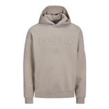 Jack & Jones Jorshadow Sweat Hood BLK Koyu Bej Erkek Sweatshirt