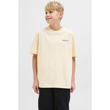 Jack & Jones Jorsplıt Back Tee Bej Erkek Çocuk Kısa Kol T-Shirt - 10 Yaş