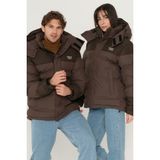 Jack & Jones Jortwice Techincal Puffer Erkek Kahverengi Mont 12238881-Brown - XL
