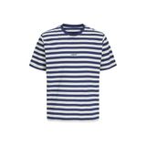 Jack & Jones JORVESTERBRO Newton Çizgili Bisiklet Yaka Erkek T-Shirt