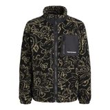 JACK & JONES JORVESTERBRO TEDDY JACKET AW24 NOOS Erkek Mont Ceket, Siyah, XXL