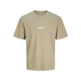 Jack & Jones Jorvesterbro Tee SS Crew Neck Noos Silver Sage Erkek T-shirt