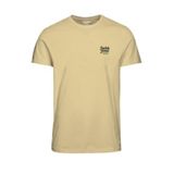 JACK & JONES Jorwalker Tee Ss Crew Neck FST erkek tişörtü, Fransız vanilya., XXL