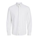 JACK & JONES JPRBLAACTIVE STRETCH L/S SHIRT Erkek Gömlek, Beyaz, XL