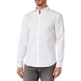 Jack & Jones Jprblacardıff Contrast Shırt L/s Gömlek Erkek 12215323 - Beyaz