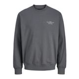 JACK & JONES JPRBLACHAD BRANDING SWEAT CREW NECK LN Erkek Sweatshirt Volcanic Ash L