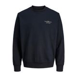 JACK & JONES Jprblachad Branding Sweat Crew Neck Ln Jprblachad Branding Sweat Crew Neck Ln Erkek