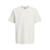 JACK & JONES Jprblualves SS erkek tişörtü, Cloud Dancer., L