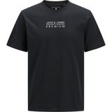 Jack & Jones JPRBLUATLAS SS TEE Siyah Erkek Kısa Kol T-Shirt