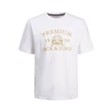 Jack & Jones Jprbludave SS Tee SG Parlak Beyaz Erkek T-shirt