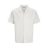 Jack & Jones JPRCCANDREW Kısa Kollu Resort Gömlek – Tatil ve Günlük Kullanım İçin EKRU m