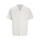 Jack & Jones JPRCCANDREW Kısa Kollu Resort Gömlek – Tatil ve Günlük Kullanım İçin EKRU s
