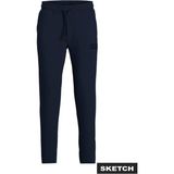 Jack & Jones JPST GORDON NEWPLUSH SWEA Lacivert Erkek Eşofman Altı