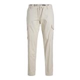 Jack & Jones Jpstace Jjsummer Cargo Kırık Beyaz Erkek Kargo Pantolon