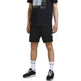 Jack & Jones Jpstaır Sweat Shorts Bex Sn Siyah Erkek Şort 12186750-Black - M