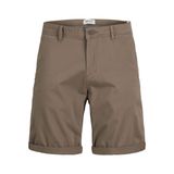 JACK & JONES JPSTBOWIE SHORTS SOLID SN MID Erkek Chino Şort, Morel, L