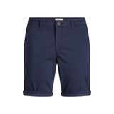 JACK & JONES JPSTBOWIE SHORTS SOLID SN MID Erkek Chino Şort, Navy Blazer, L