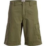 Jack & Jones Jpstcole Matty Cargo Short Mıd Erkek Kot&kanvas Şort 12292263 - Yeşil