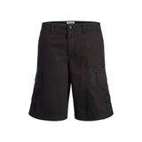 Jack & Jones Jpstcole Matty Cargo Short Mıd Siyah Erkek Şort 12292263