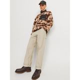 Jack & Jones Jpsteddıe Jjcarpenter Erkek Jean Pantolon - 32 - 34 - Bej