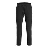 JACK & JONES Jpstgordon Belden Bağlamalı Kargo Pantolon, XL, 12282513, Siyah, Erkek