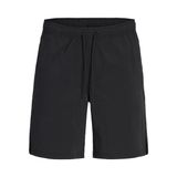 JACK & JONES Jpstjaiden Jjhook Tech erkek şortu, Siyah, S