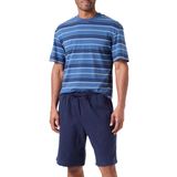 JACK & JONES Jpstkarl Jjsummer Linen Blend erkek şortu, Lacivert (Navy Blazer), S