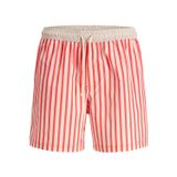 Jack & Jones JPSTKAUAI Erkek Deniz Şortu Çizgili Regular Fit Rahat