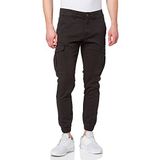 JACK & JONES heren spijkerbroek JJIMARCO JJJOE CUFFED AKM BLACK