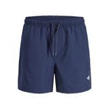 JACK & JONES JPSTMAUI Tropic Solid erkek mayosu yüzme şortu, Lacivert (Navy Blazer), XXL