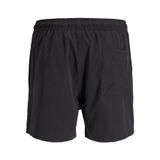 JACK & JONES JPSTMAUI Tropic Solid erkek mayosu yüzme şortu, Siyah, XL