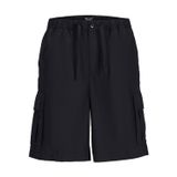 JACK & JONES, JPSTTYLER JJCARGO SHORT, Kargo Şort, Erkek, Siyah, XS