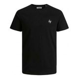 Jack & Jones Jwhjoseph Tee Ss Crew Neck Erkek T-Shirt 12301796 Black - Siyah