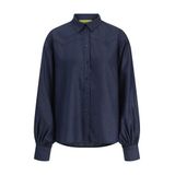 JACK & JONES JXDEBBY CHAMBRAY LS BALLOON SHIRT WVN Kadın Gömlek Dark Medium Blue Denim L