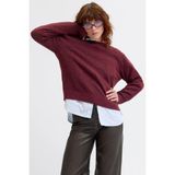 Jack & Jones Jxevi Crew Neck Knit Kadın Kazak
