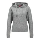 JACK & JONES JXEVI HOODIE KNIT Kadın Triko/Kazak Medium Grey Melange L
