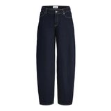 JACK & JONES JXFUJI BARREL MW JEANS R004 DNM NOOS Kadın Jean Dark Blue Denim 27/30