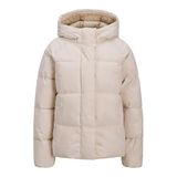 JACK & JONES JXGLOBAL PUFFER JACKET OTW ACT Kadın Mont/Ceket Moonbeam S
