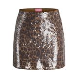 JACK & JONES JXIZZY SEQUIN SKIRT WVN Kadın Etek Toasted Coconut Detail:Leo Sequin XS