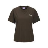 JACK & JONES JXLUCY Rahat Kalıp Kısa Kollu Baskılı Tişört, M, 12281187, Bracken Print:WAFFLES, Kadın