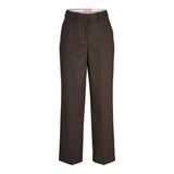 JACK & JONES JXMARY BRUSHED HW PANT TLR SN Kadın Pantolon Bracken Stripes:White L
