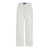 Jack & Jones JXMILLA CULOTTE HW JEANS C185 DNM LN Kadın Kot Pantolon, Beyaz Denim, 31/32