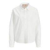 JACK & JONES JXMISSION LS RELAX SHIRT NOOS Kadın Gömlek, Beyaz, XL