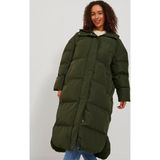Jack Jones Jxmısty Down Blend Long Puffer Otw Sn Kadin Haki Mont 12236531-03